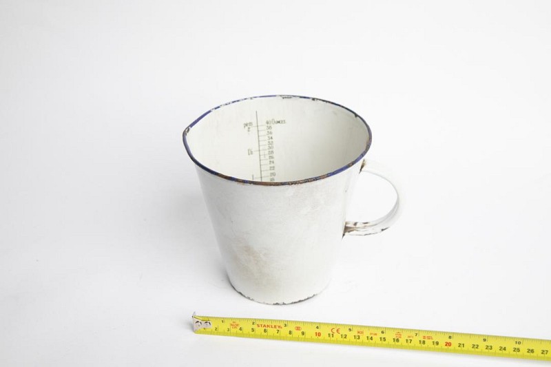 Measuring Jug in Enamel